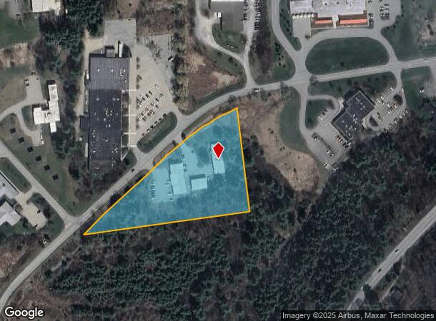 1232 Exchange St, Middlebury, VT Parcel Map