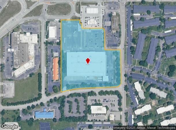  12381 W 95Th St, Lenexa, KS Parcel Map