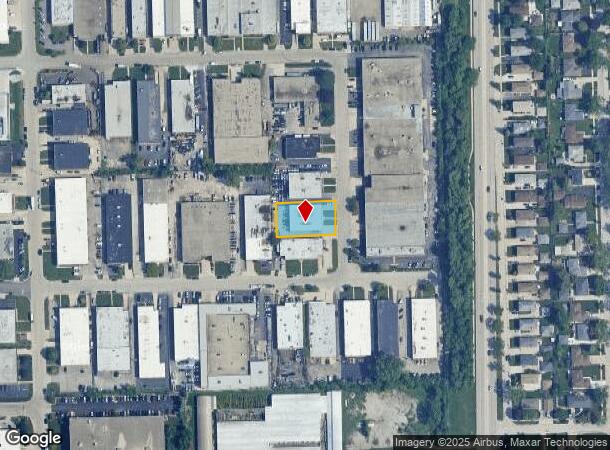 880 S Fiene Dr, Addison, IL Parcel Map