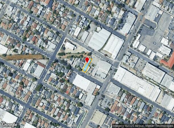 533 E 31St St, Los Angeles, CA Parcel Map