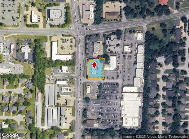 1870 N Crossover Rd, Fayetteville, AR Parcel Map