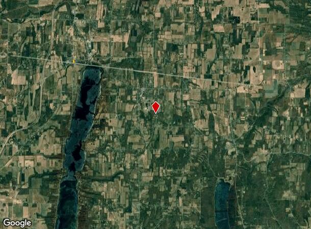  3484 W Lake Rd, Livonia, NY Parcel Map