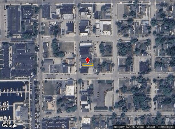  319 S James St, Ludington, MI Parcel Map
