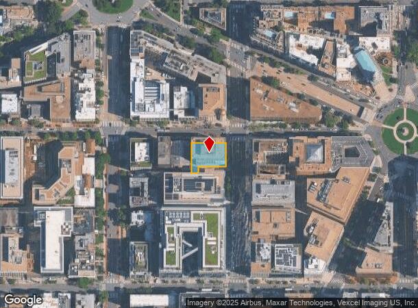  1156 15Th St Nw, Washington, DC Parcel Map