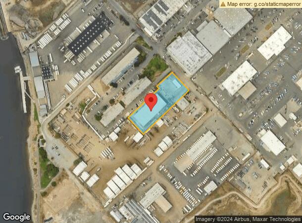  4801 Tidewater Ave, Oakland, CA Parcel Map