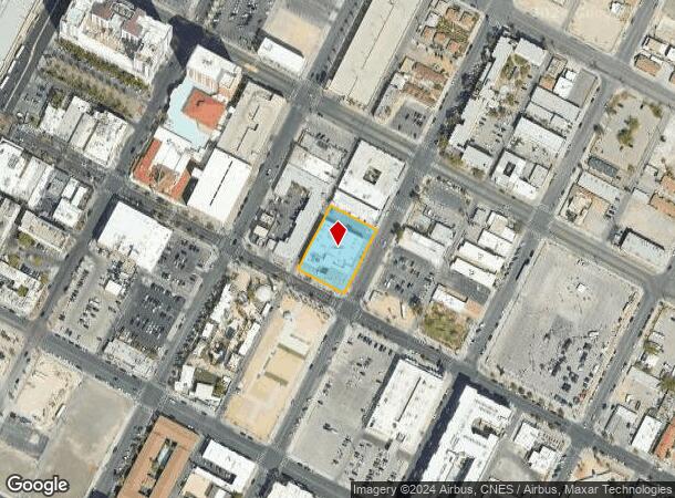  750 Fremont St, Las Vegas, NV Parcel Map