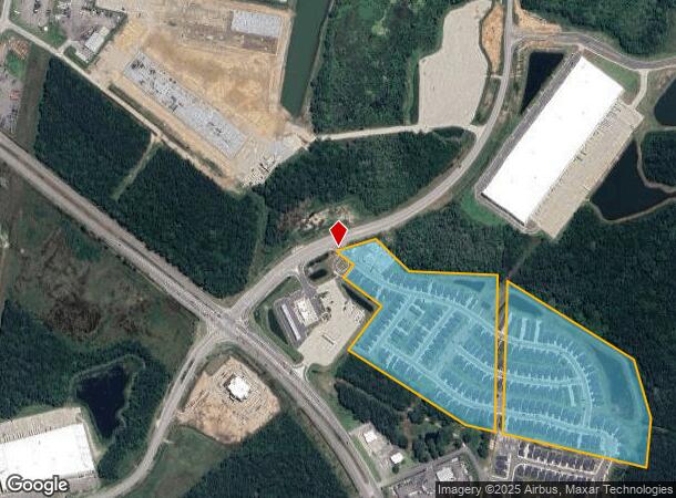 564 S Newton Ct, Rincon, GA Parcel Map