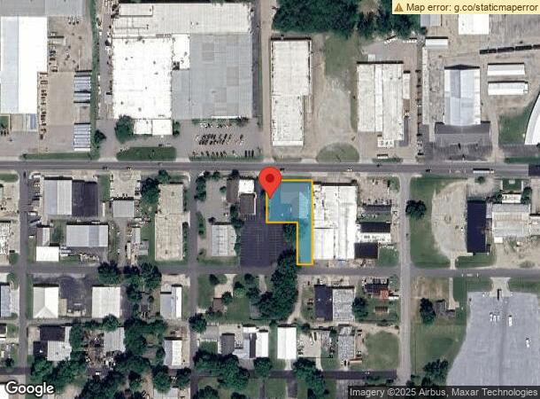  1727 W Lusher Ave, Elkhart, IN Parcel Map