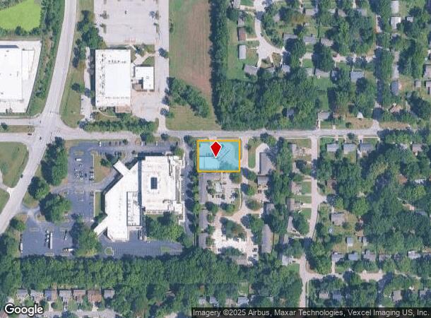 1801 W 2Nd St, Lawrence, KS Parcel Map