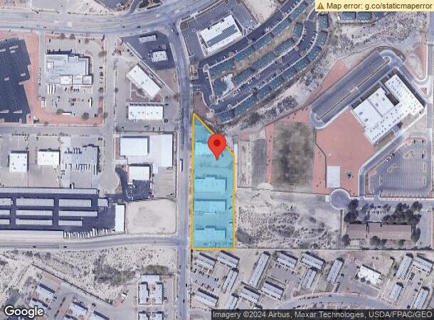  5400 Suncrest Dr, El Paso, TX Parcel Map