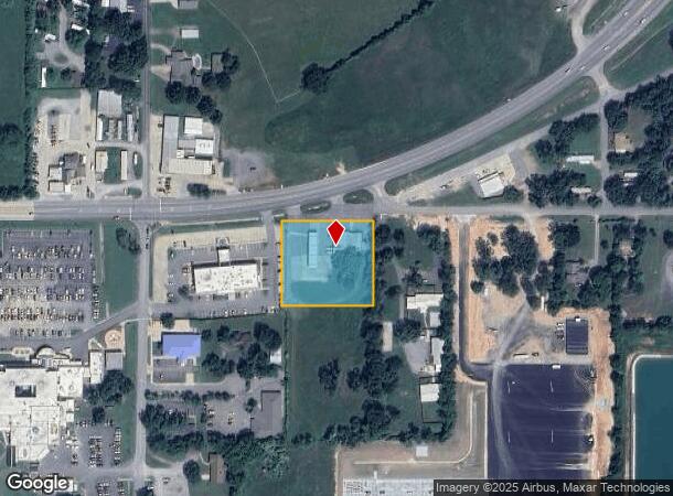  1600 E Downing St, Tahlequah, OK Parcel Map