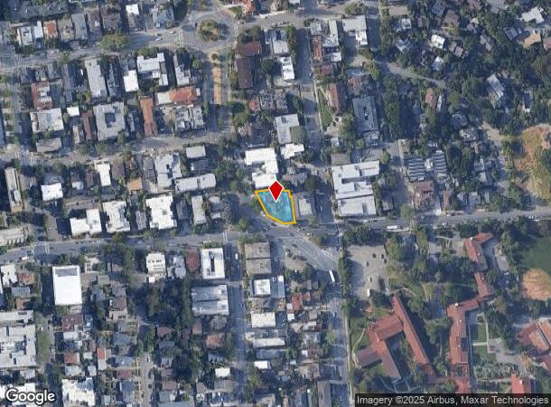  2499 Piedmont Ave, Berkeley, CA Parcel Map