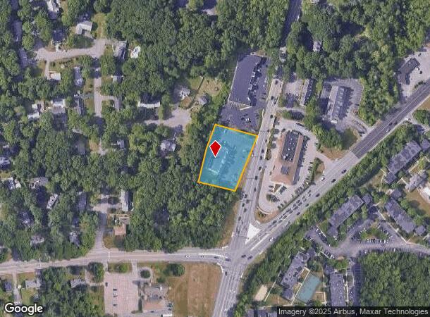  465 S Washington St, North Attleboro, MA Parcel Map