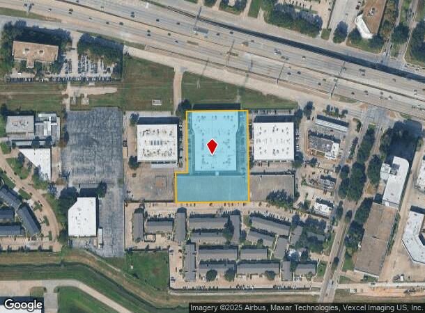 340 N Sam Houston Pkwy E, Houston, TX Parcel Map