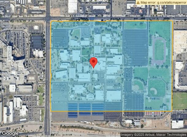  1833 W Southern Ave, Mesa, AZ Parcel Map