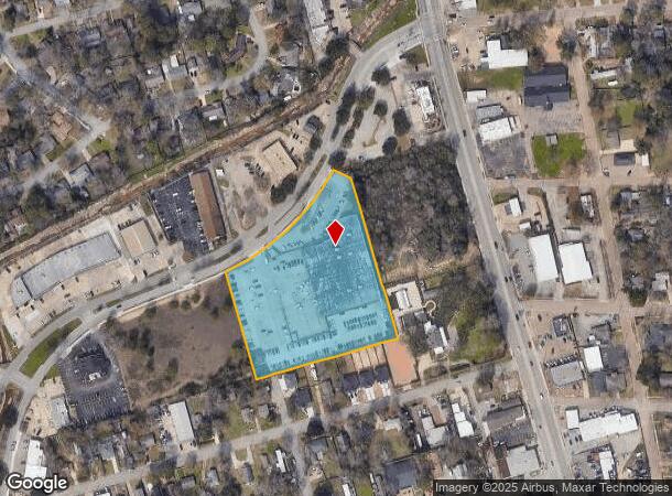 809 W Dallas St, Conroe, TX Parcel Map