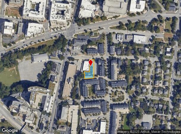 16 Willow Ave, Towson, MD Parcel Map