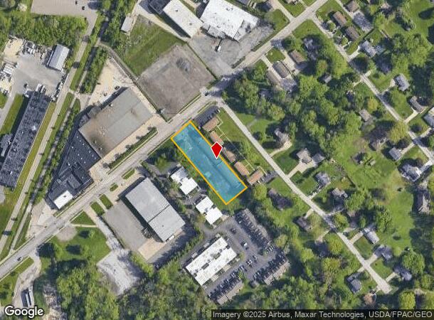  338 Northeast Ave, Tallmadge, OH Parcel Map