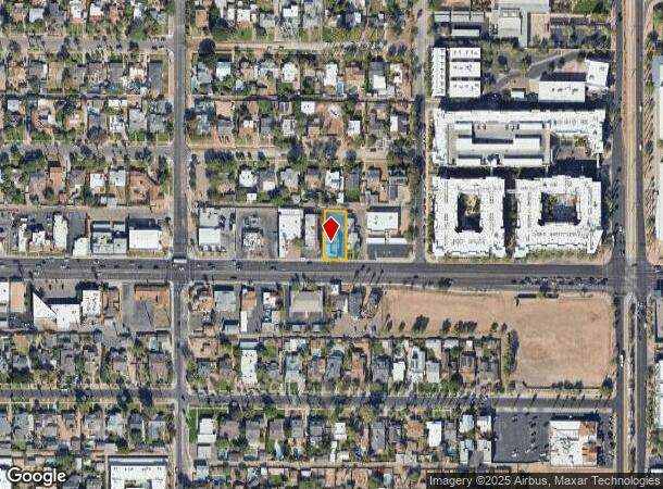  116 W Mcdowell Rd, Phoenix, AZ Parcel Map