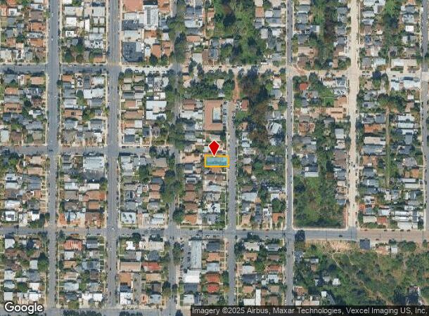 1644 Grove St, San Diego, CA Parcel Map