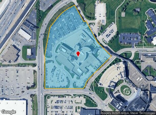  8075 N Shadeland Ave, Indianapolis, IN Parcel Map