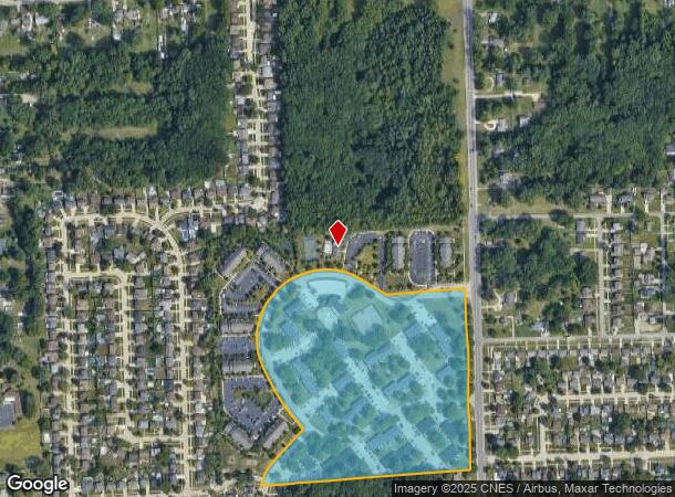  25900 Chelsea Park Dr, Taylor, MI Parcel Map