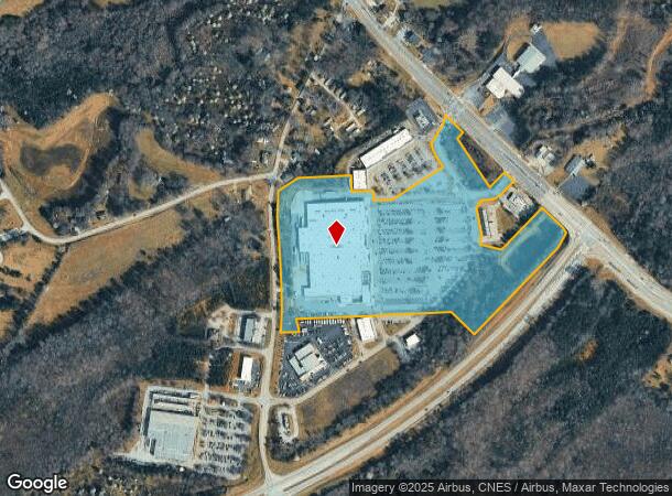 3886 Highway 17 Alt, Eastanollee, GA Parcel Map