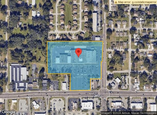  707 W Dr Martin Luther King Jr Blvd, Seffner, FL Parcel Map