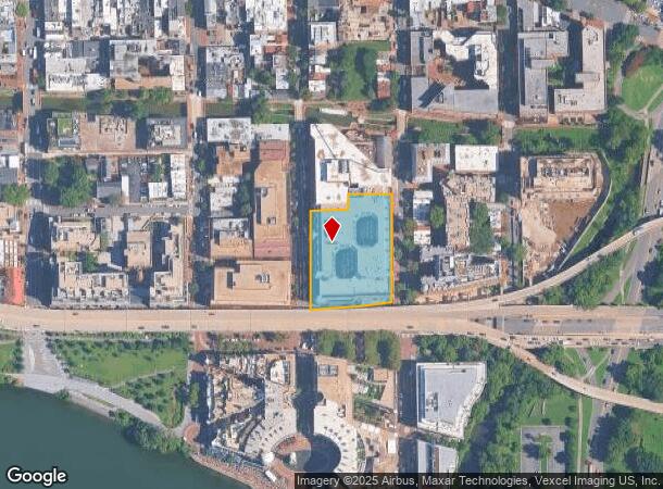 1025 Thomas Jefferson St Nw, Washington, DC Parcel Map