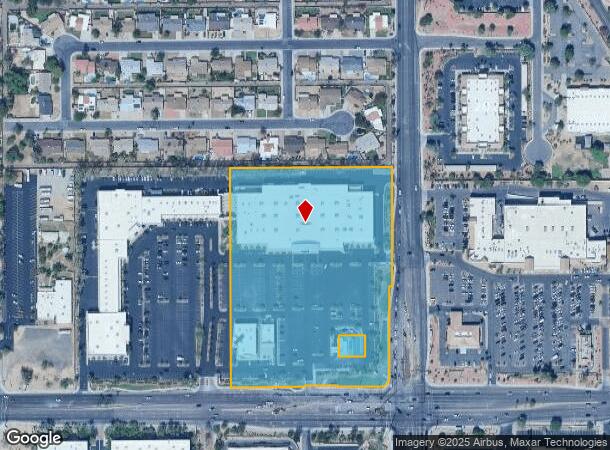 2080 W Chandler Blvd, Chandler, AZ Parcel Map