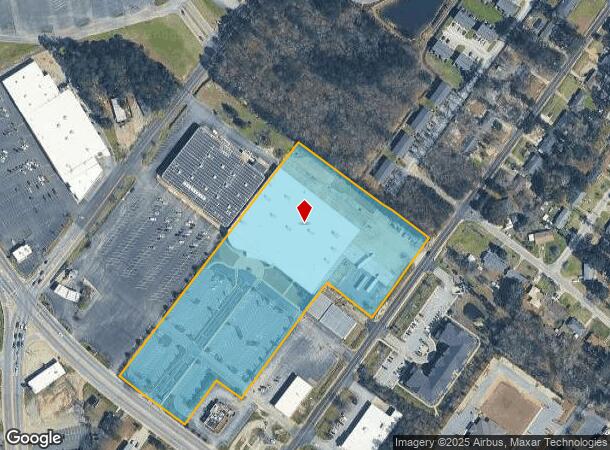  853 Broad St, Sumter, SC Parcel Map
