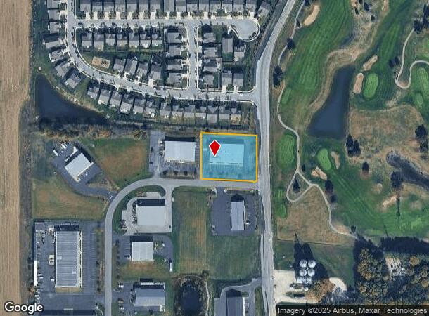  1670 Amy Ln, Franklin, IN Parcel Map