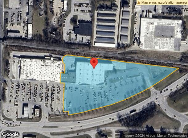  601-625 Sw Us Highway 40 Hwy, Blue Springs, MO Parcel Map