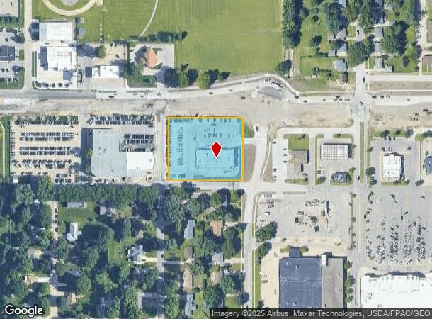 6719 University Ave, Cedar Falls, IA Parcel Map