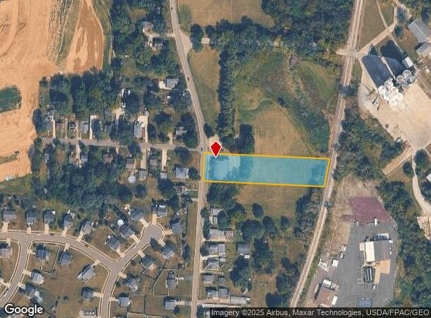 8282 Middlebranch Ave Ne, Middlebranch, OH Parcel Map
