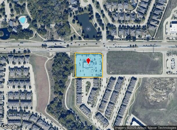  865 W Stacy Rd, Allen, TX Parcel Map