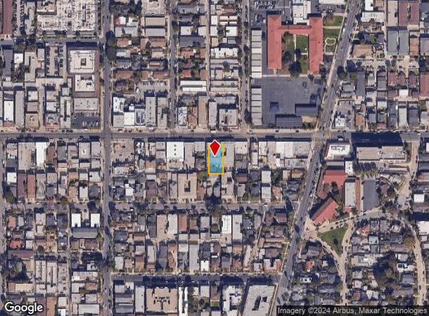  2118-2122 E 4Th St, Long Beach, CA Parcel Map