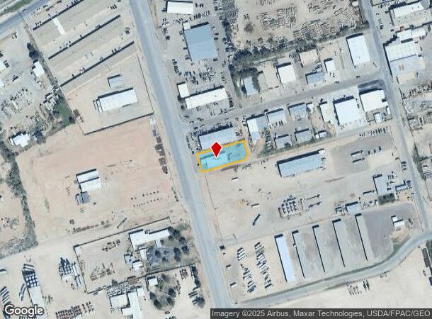  1607 S Midkiff Rd, Midland, TX Parcel Map