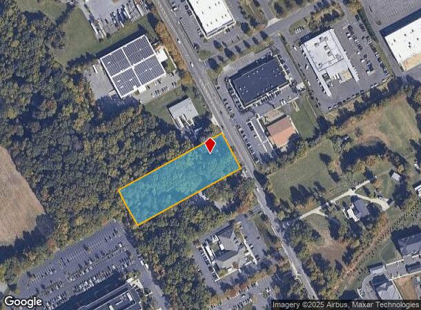  2043 Briggs Rd, Mount Laurel, NJ Parcel Map
