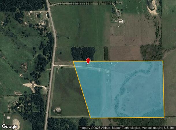  16204 Mathis Rd, Hockley, TX Parcel Map