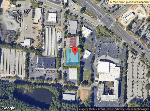  5504 Commercial Ave, Raleigh, NC Parcel Map