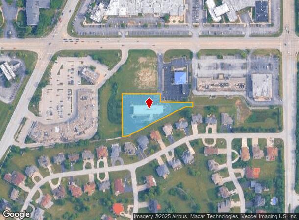 3322 Vollmer Rd, Olympia Fields, IL Parcel Map
