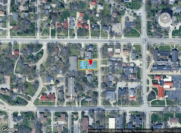  536 43Rd St, Des Moines, IA Parcel Map