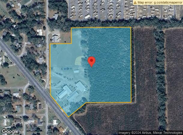  511 N Young Blvd, Chiefland, FL Parcel Map