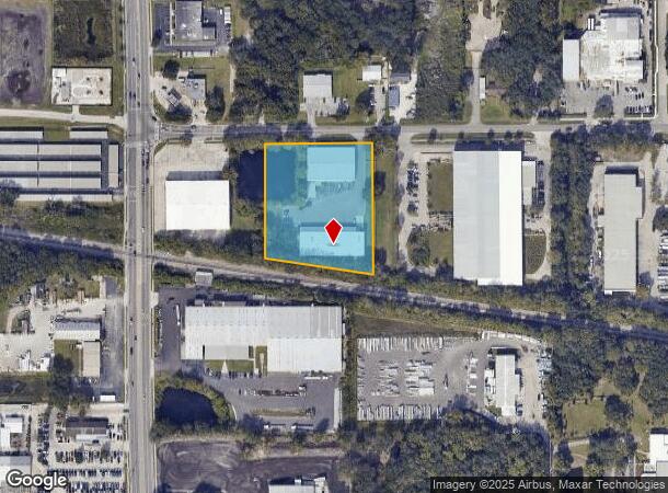 10111 Woodberry Rd, Tampa, FL Parcel Map