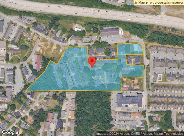  960 Chestnut Ridge Rd, Morgantown, WV Parcel Map