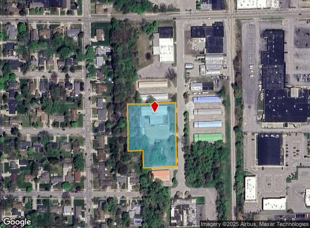  1417 Kooiman St, Grand Haven, MI Parcel Map