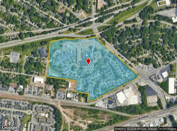  700 S Holden Rd, Greensboro, NC Parcel Map