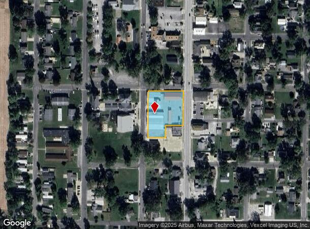  13 S Main St, Smithton, IL Parcel Map