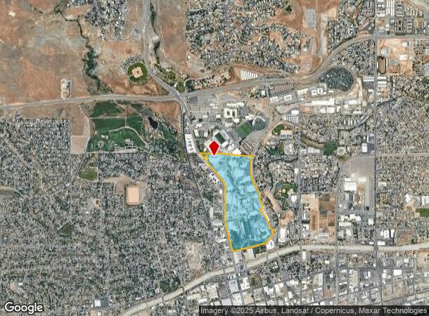 1664 N Virginia St, Reno, NV Parcel Map